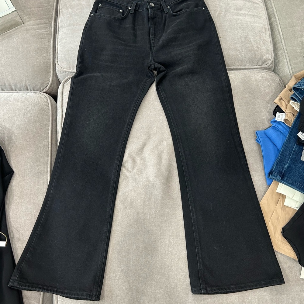 Toteme Black Women Flair Jeans